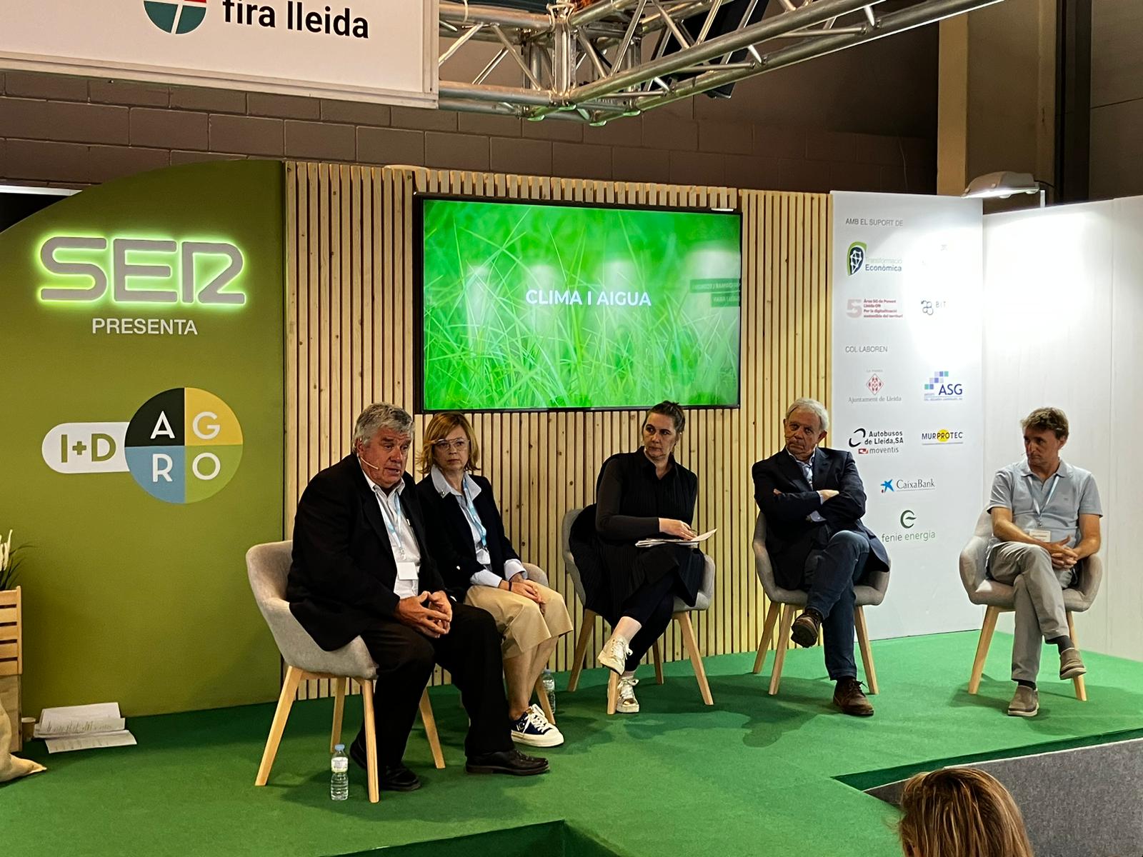 Clima i Aigua. Amb Josep Maria Jové, Carina Termens, Mercè March, Joan Girona i Marc Prohom, en el 6è Fòrum Agroalimentari de Ràdio Lleida.