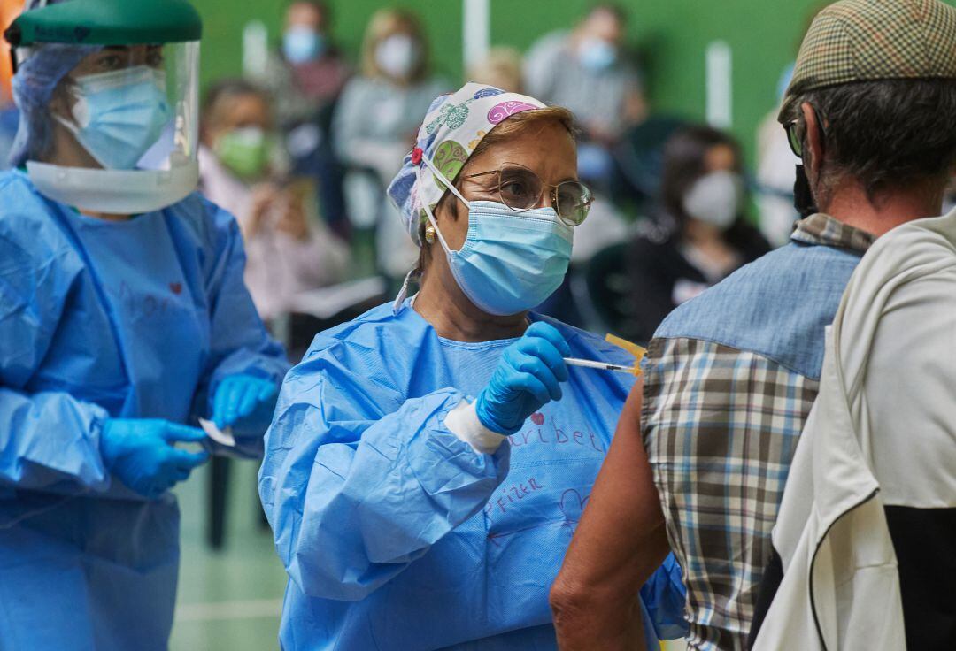 Vacunación contra el covid en Castilla y León
