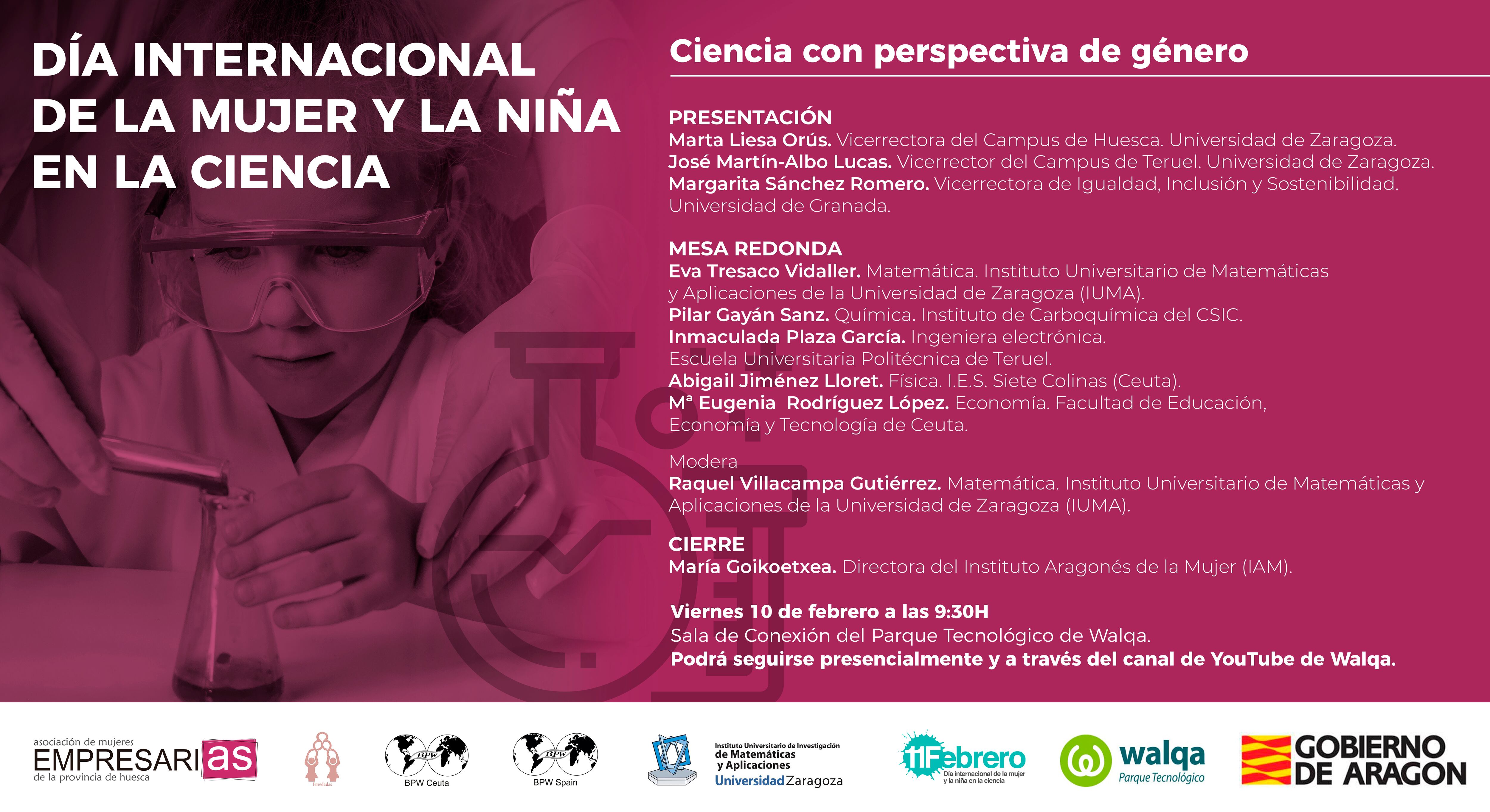 Cartel anunciador de la mesa redonda por el 11 de febrero