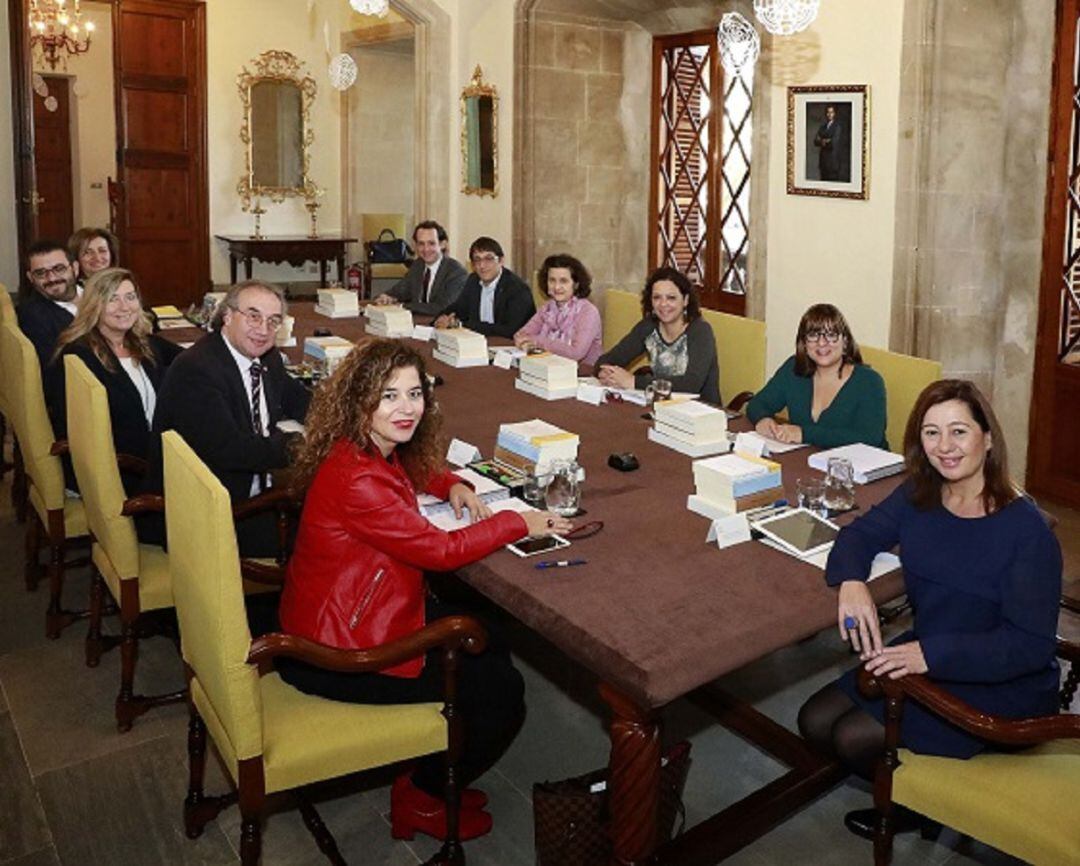 Imagen de la reunión del Consell de Govern