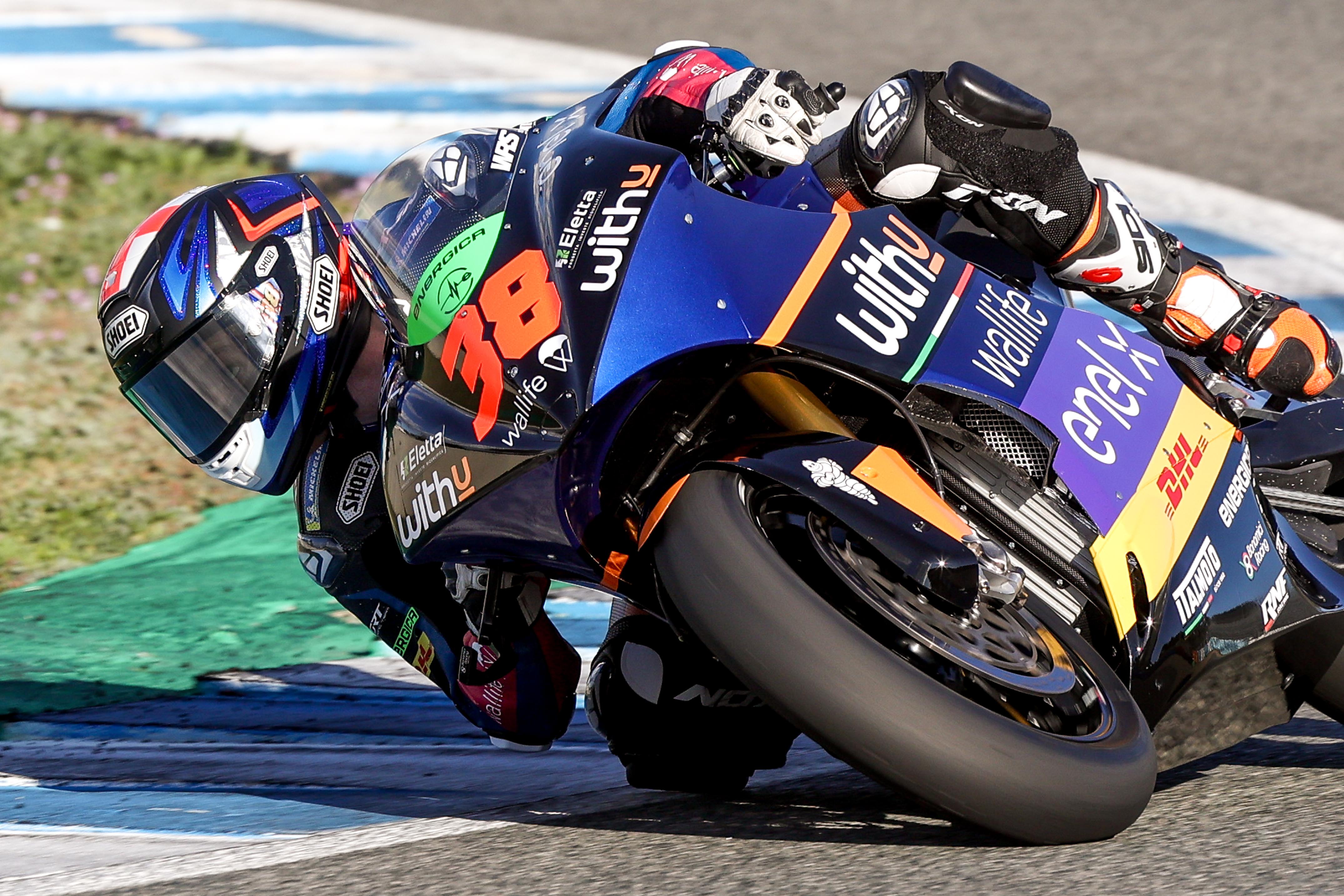 Jordi Torres durante la última sesión de entrenamientos en el Circuito de Jerez