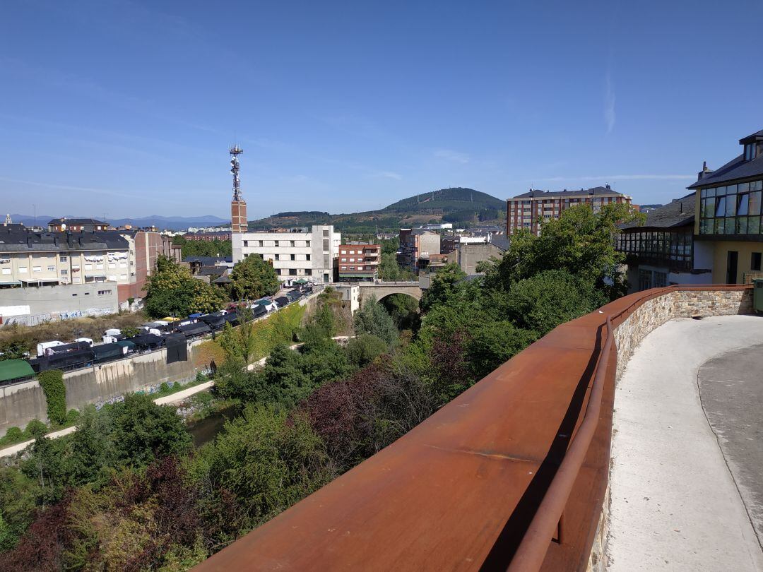 Río Sil, a su paso por Ponferrada