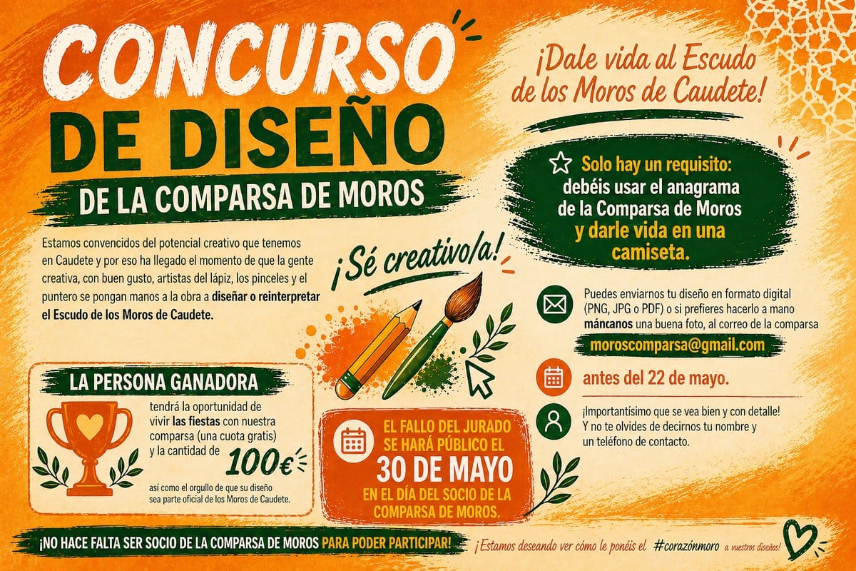 Cartel del concurso de diseño
