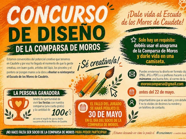 Cartel del concurso de diseño