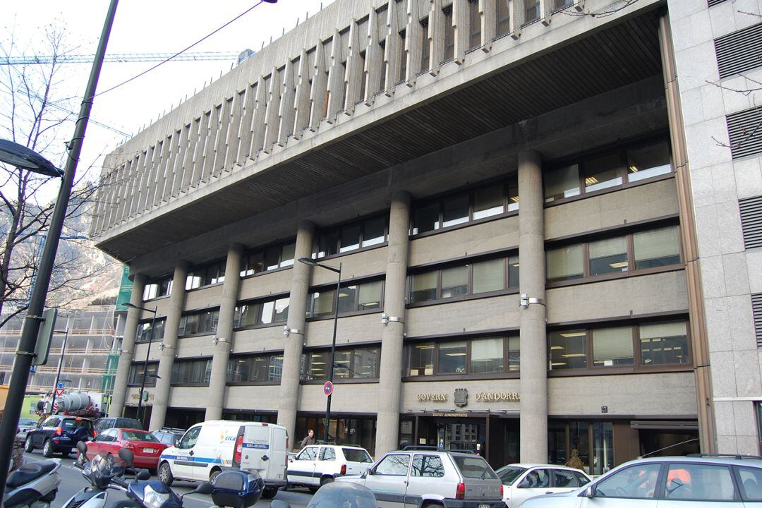 L&#039;edifici administratiu del Govern.