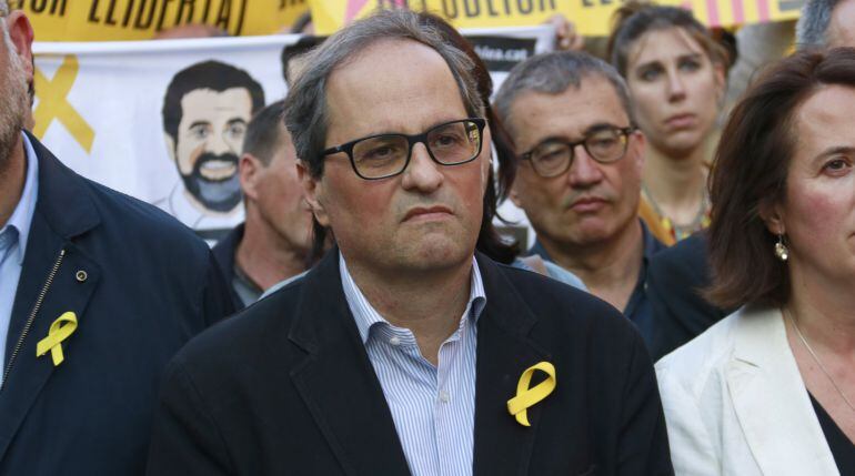 Quim Torra tomará posesión como presidente de la Generalitat.  