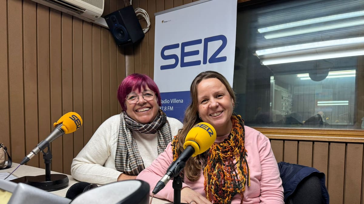 Angelita Ferrándiz y Adela Ródenas