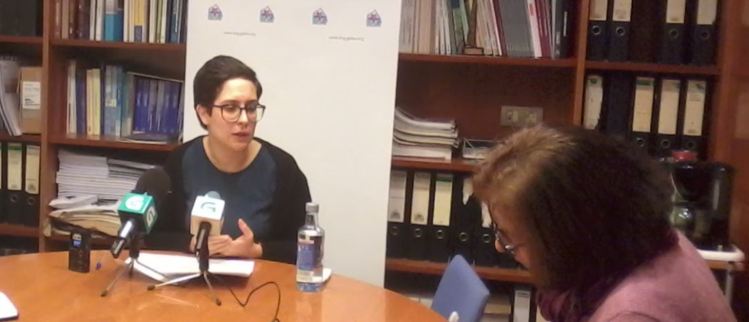 Avia Veira en rueda de prensa