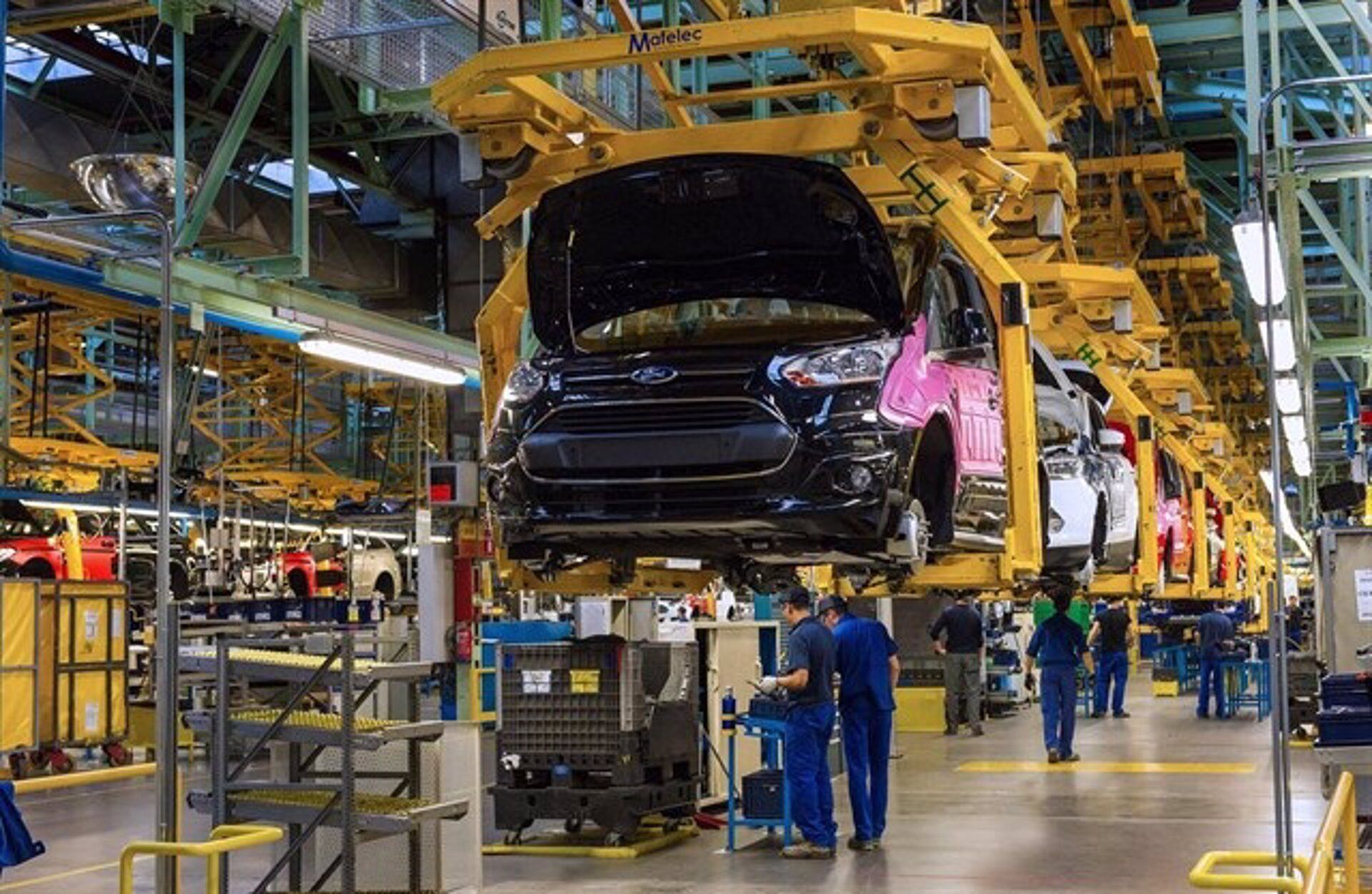 Imagen de archivo de la planta de Ford en Almussafes (Valencia)