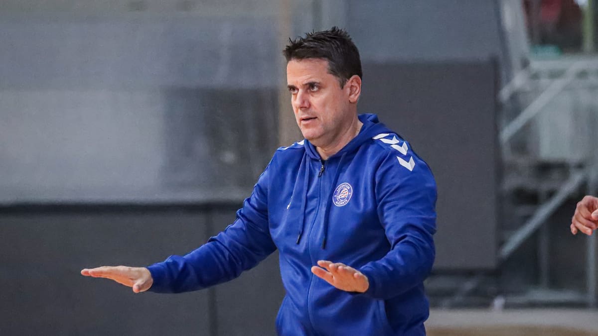 Antonio Pérez, entrenador del HLA Alicante, en la previa del partido ante Movistar Estudiantes