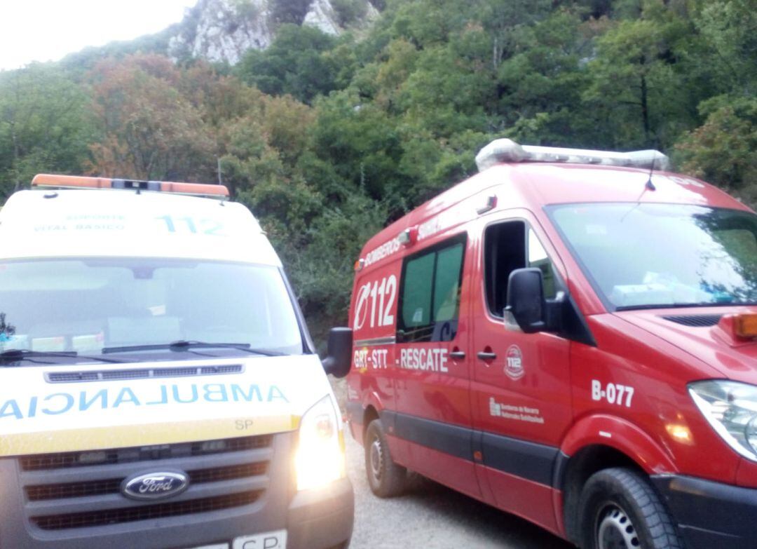 Vehículos movilizados por bomberos para un requerimiento