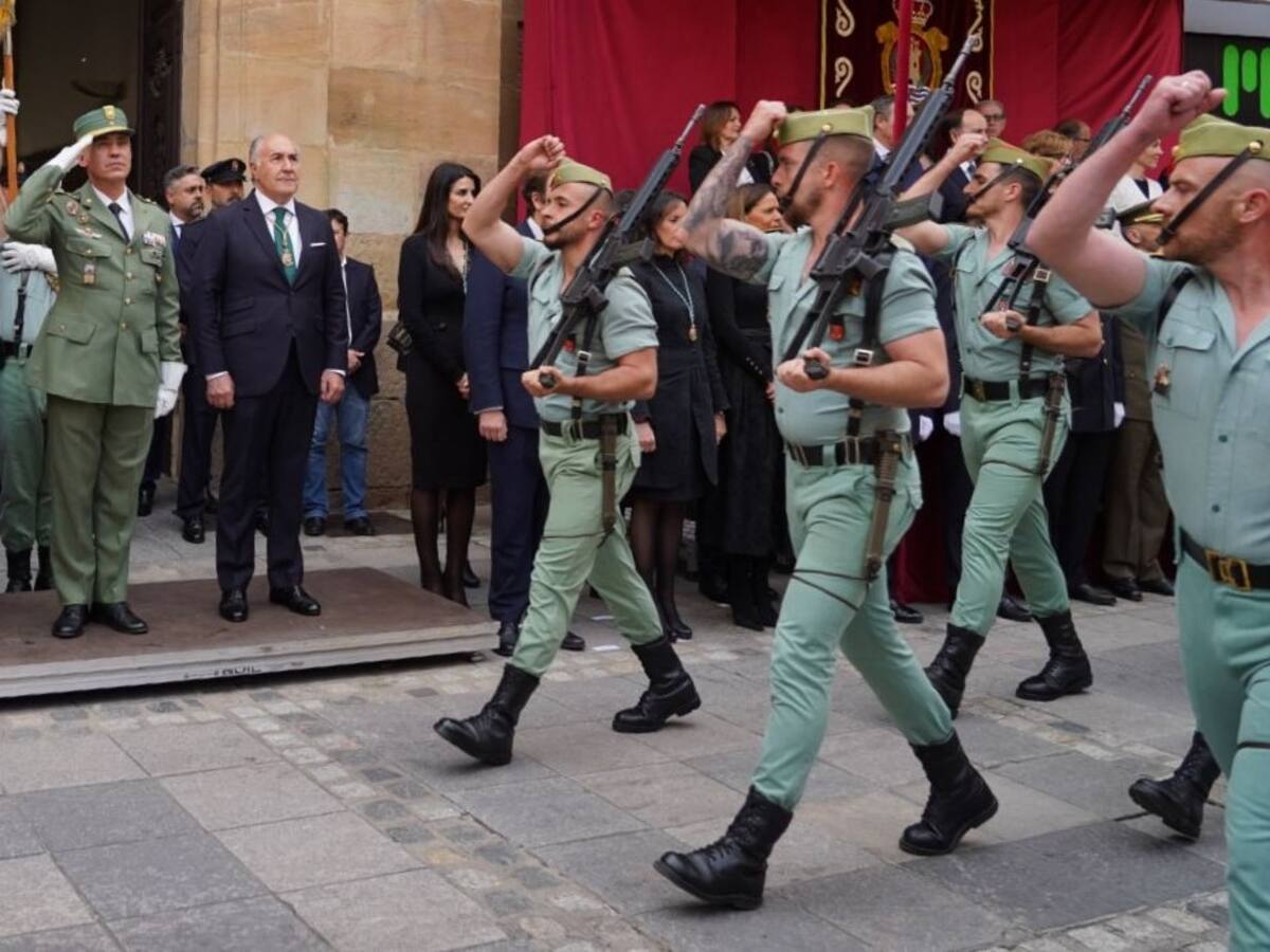 La Legión celebra el 105 aniversario de su fundación