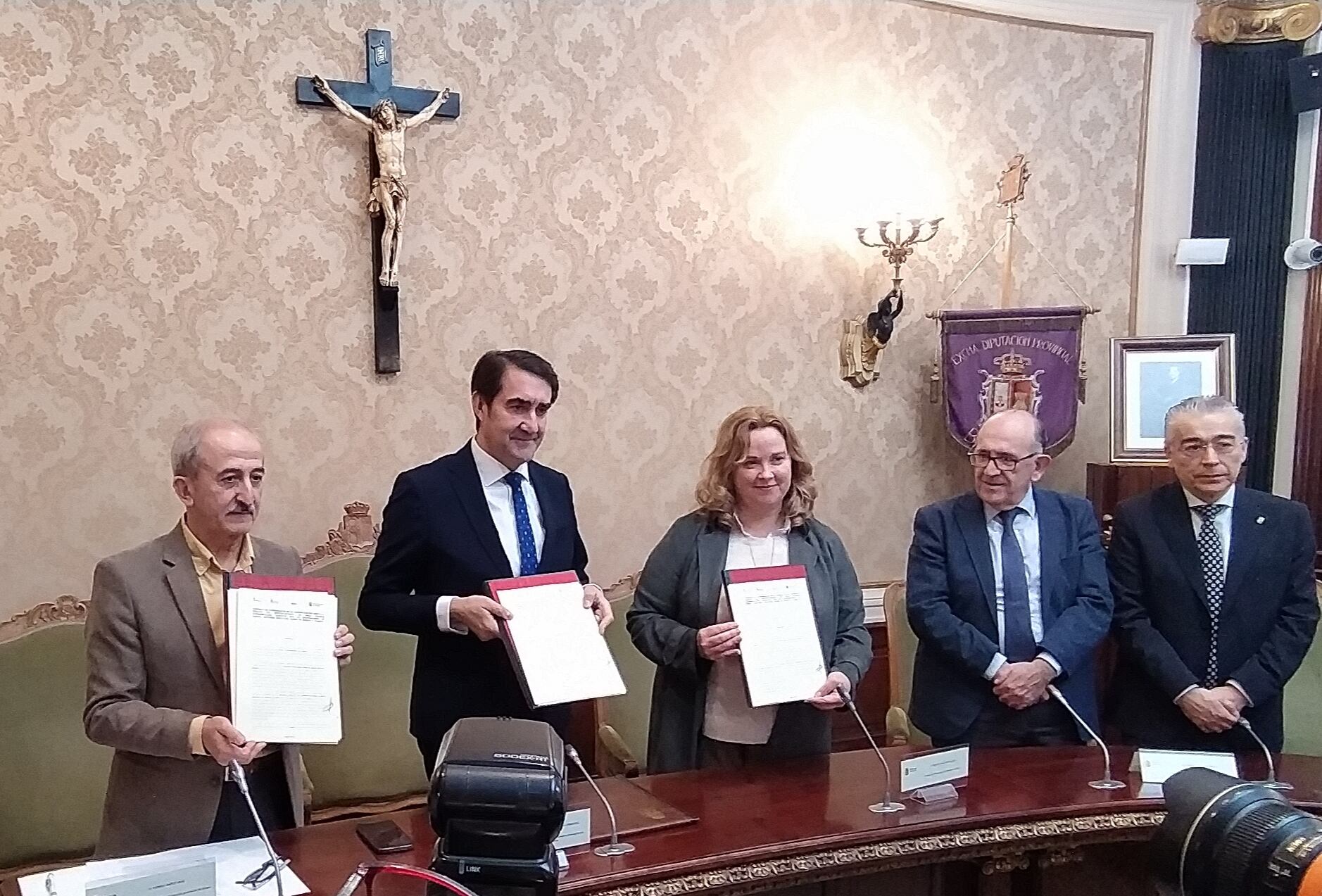 La Junta de Castilla y León, la Diputación provincial y el Ayuntamiento de Burgos se reparten la inversión junto a los municipios beneficiados