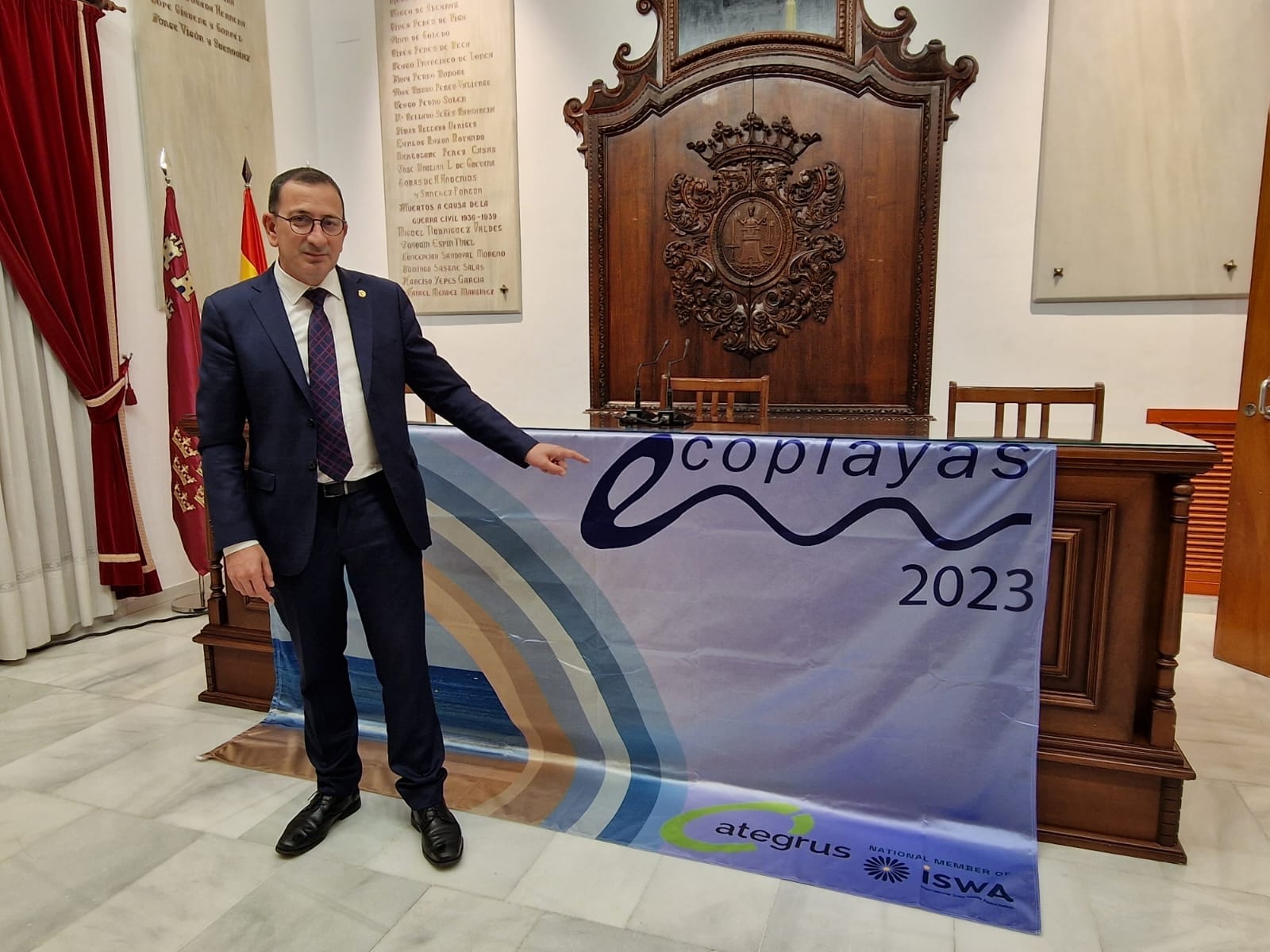 La cala de Calnegre renueva la bandera ‘ecoplayas’