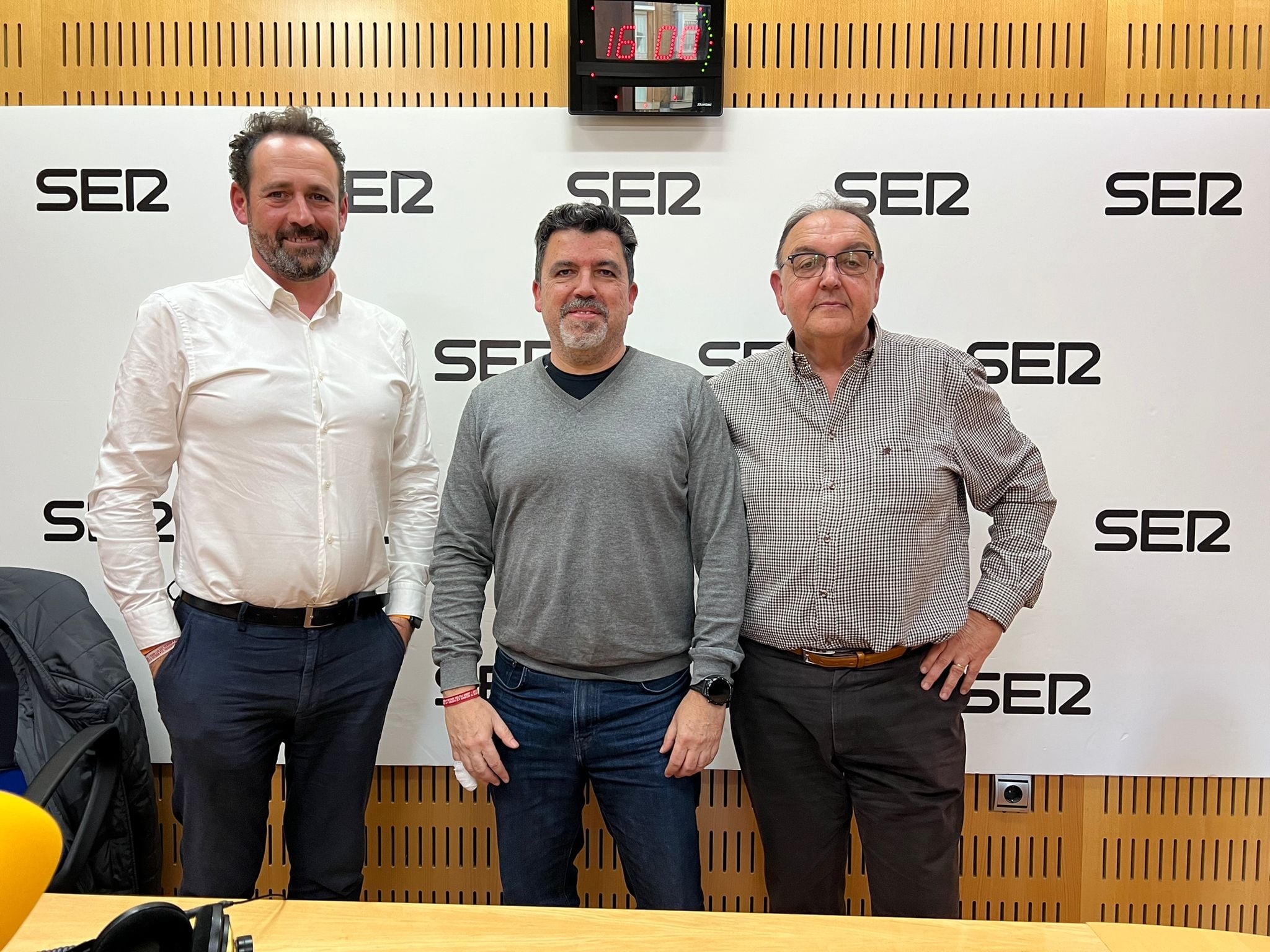 Jorge Fenor, Txema Almela y Pepe Pallarés