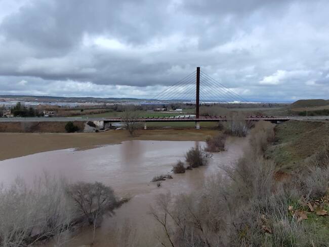 El río Henares a su paso por Guadalajara