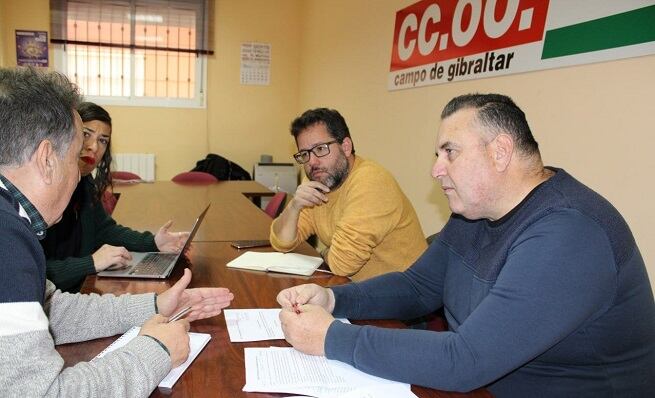 Un momento de la reunión