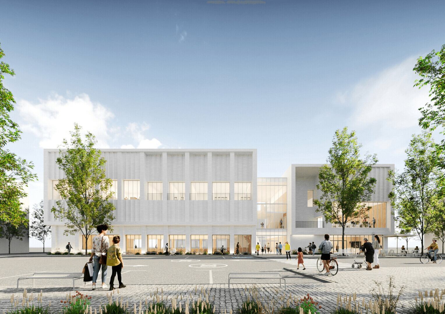 Imagen del futuro centro sociocultural en Torrellano