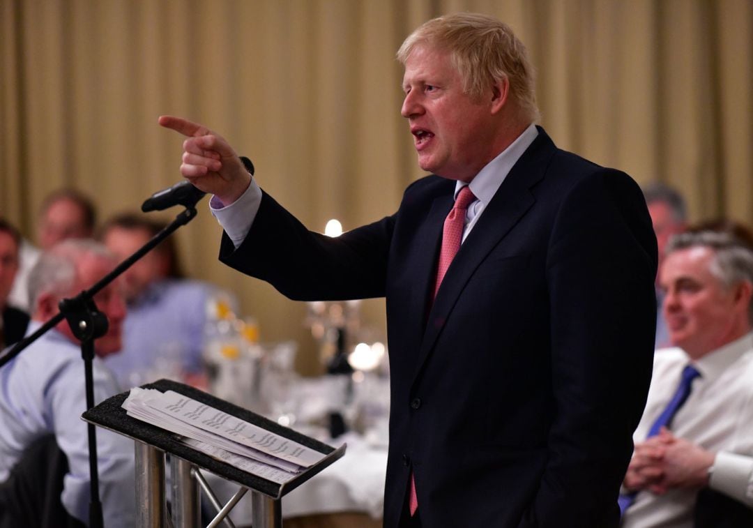 Boris Johnson, favorito entre las bases conservadoras para suceder a May como primera ministra británica.