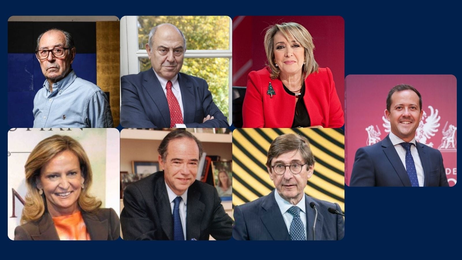 Los siete miembros del comité rector de la candidatura de Toledo como Capital Europea de la Cultura 2031