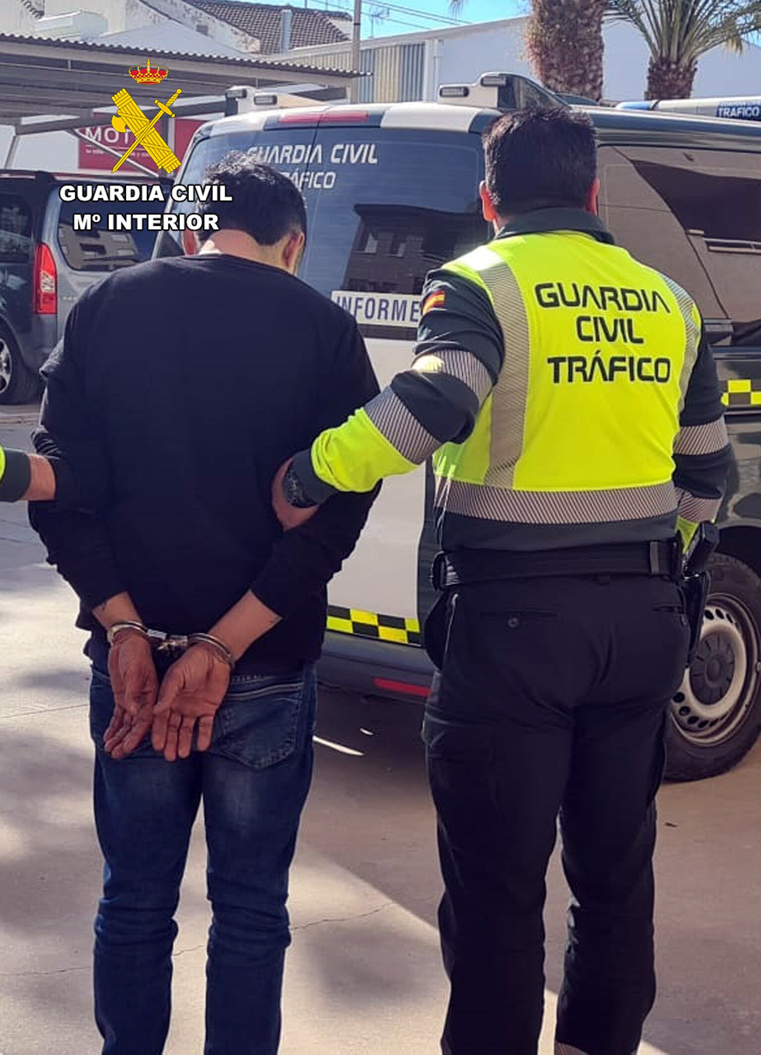 La Guardia Civil detiene al presunto autor de un siniestro vial con resultado de una persona fallecida