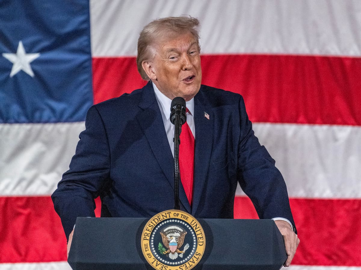 Trump afirma que Estados Unidos necesita alcanzar un acuerdo significativo con Irán: "De otra forma, pasarán cosas malas"