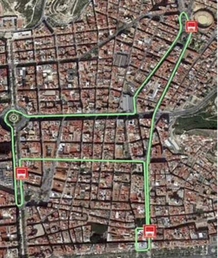 Itinerario autobús Navidad