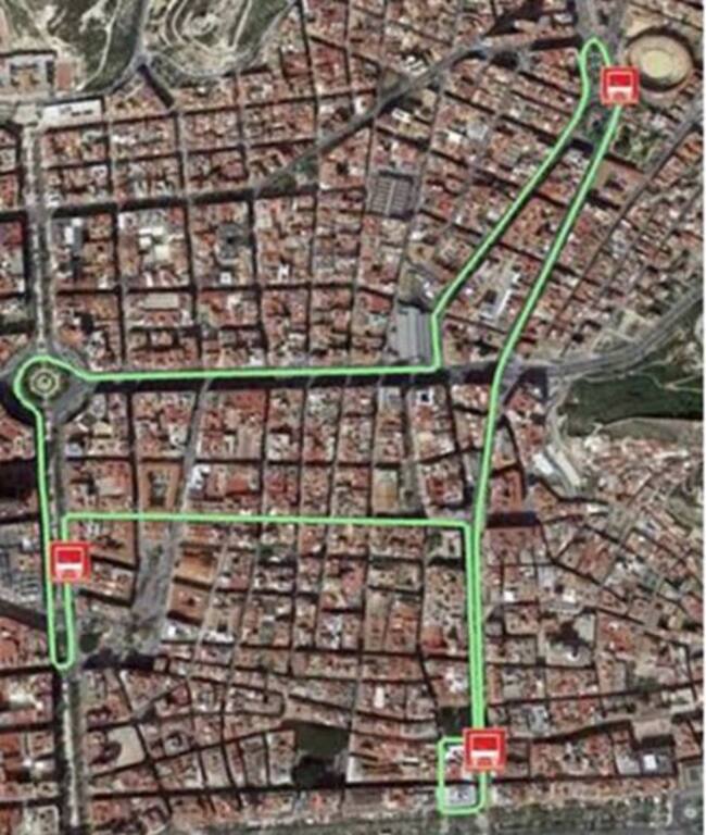 Itinerario autobús Navidad