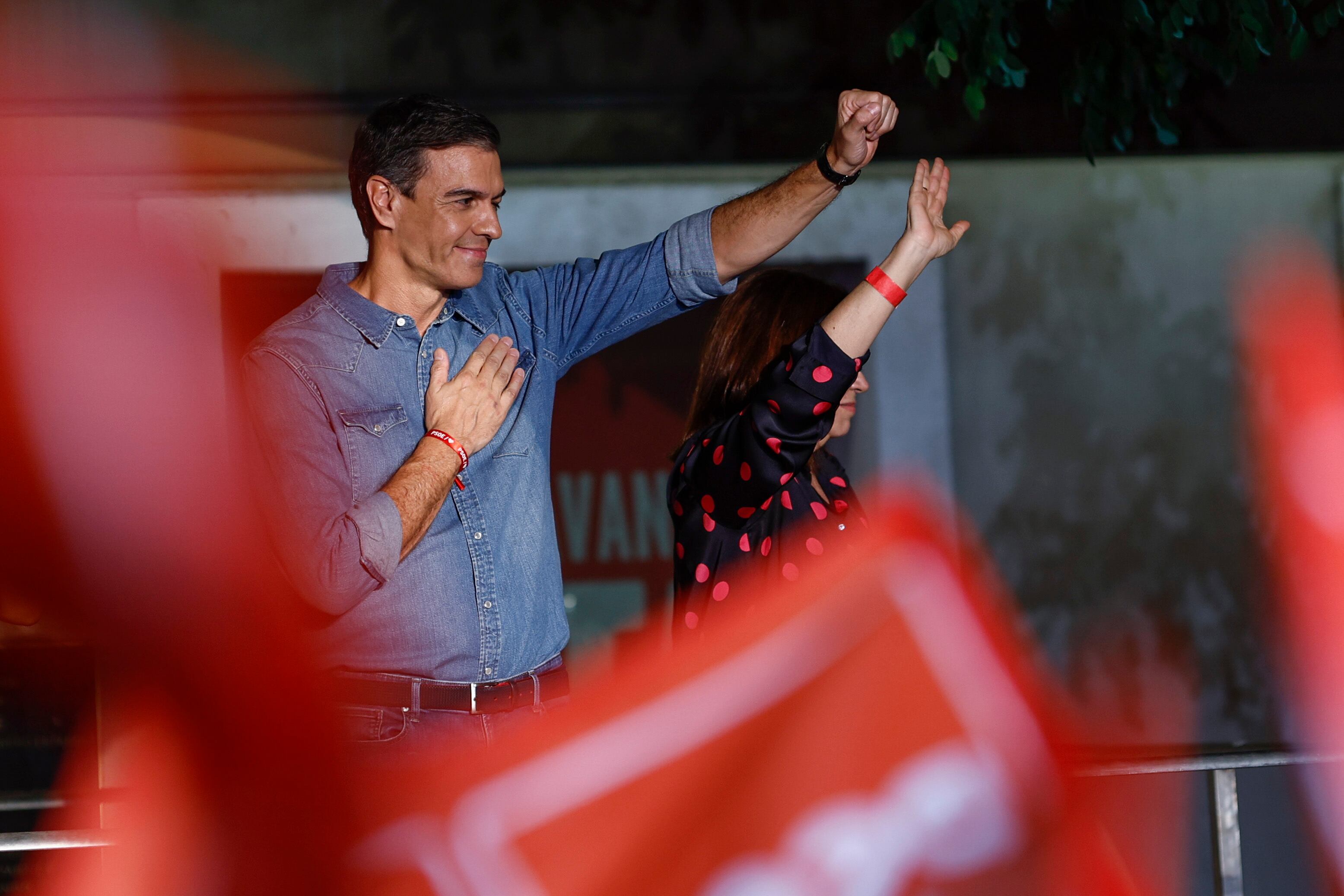 El presidente del Gobierno y líder del PSOE, Pedro Sánchez, tras las últimas elecciones
