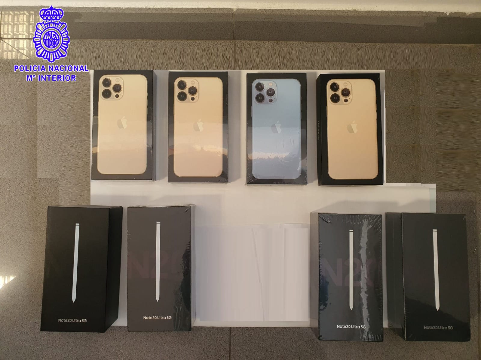 Los terminales eran réplicas de una conocida marca