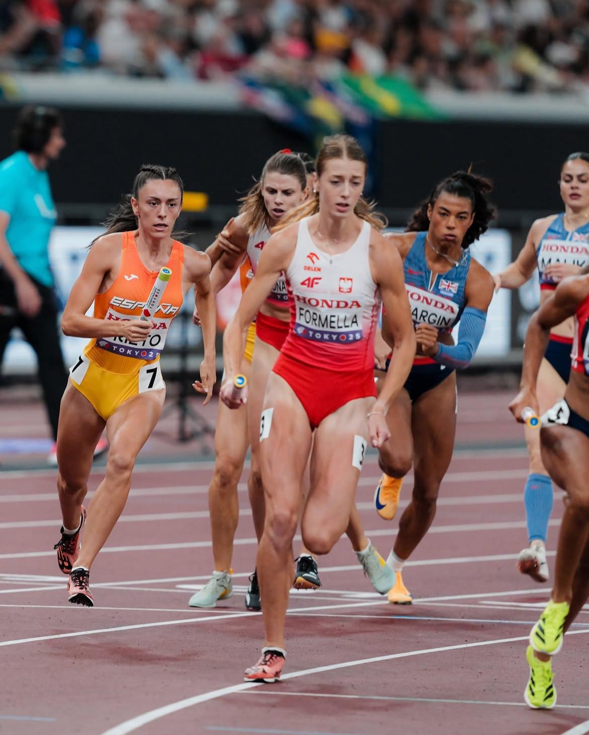 Ana Prieto durante una prueba