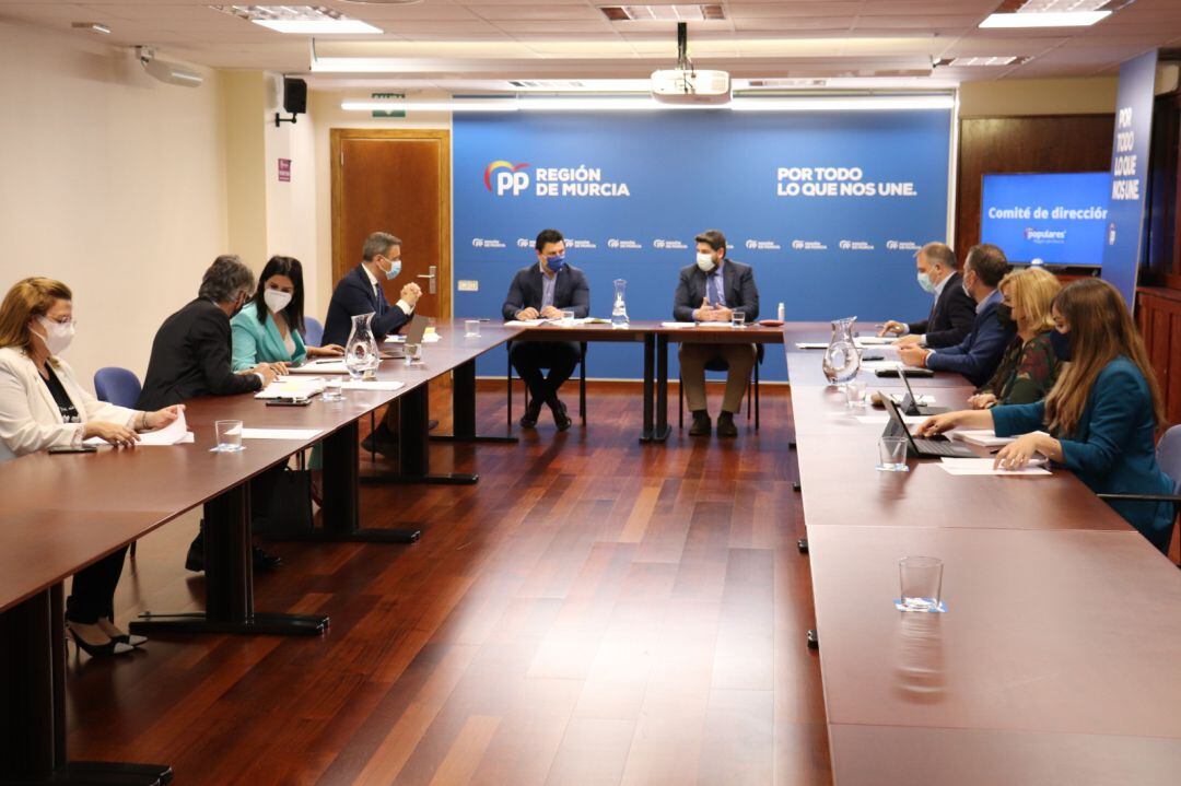 Comité Ejecutivo y Junta Directiva Regional del Partido Popular de la Región 