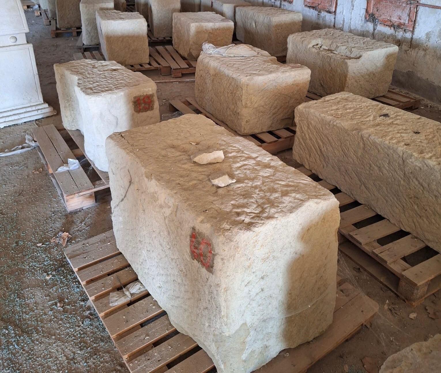 Restos arqueológicos hallados en la avenida Monreal de Huesca