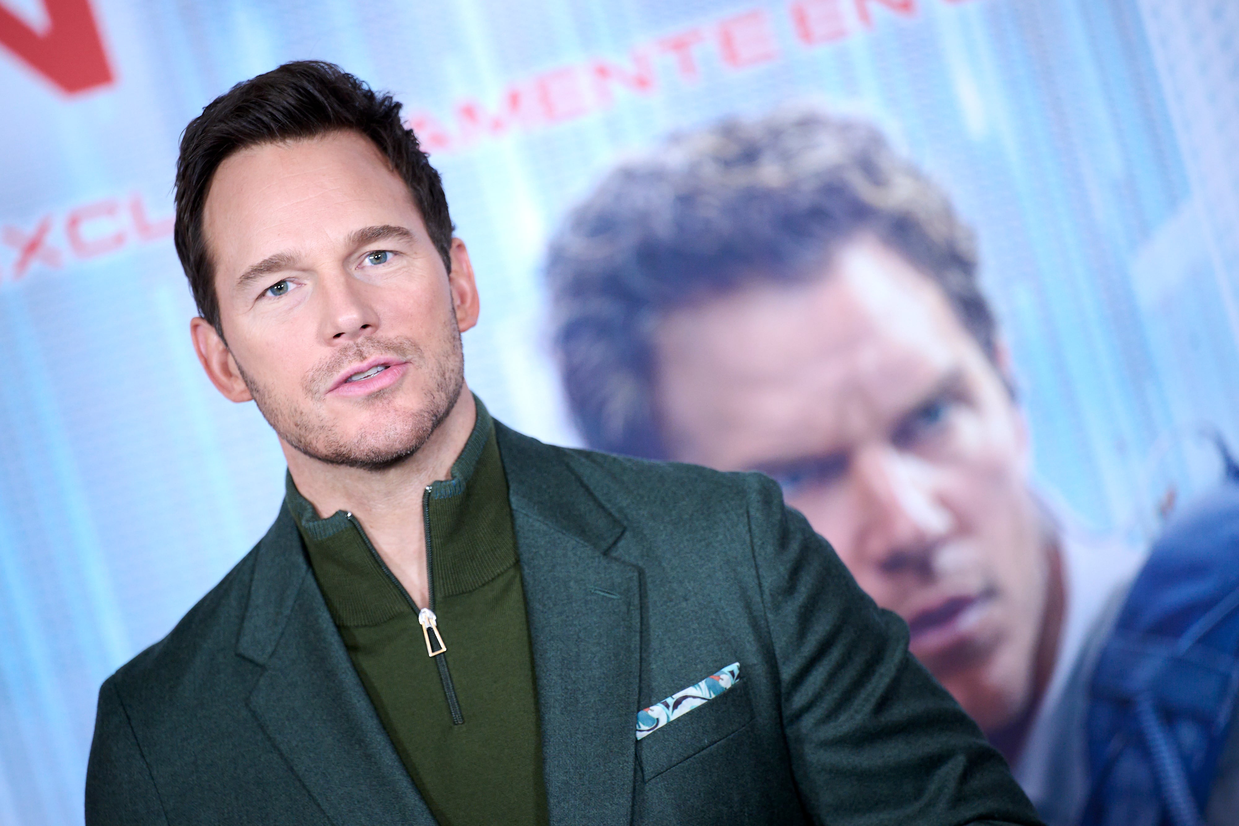 Chris Pratt, durante su visita a Madrid para presentar 'Sin piedad' (Photo by Carlos Alvarez/Getty Images)