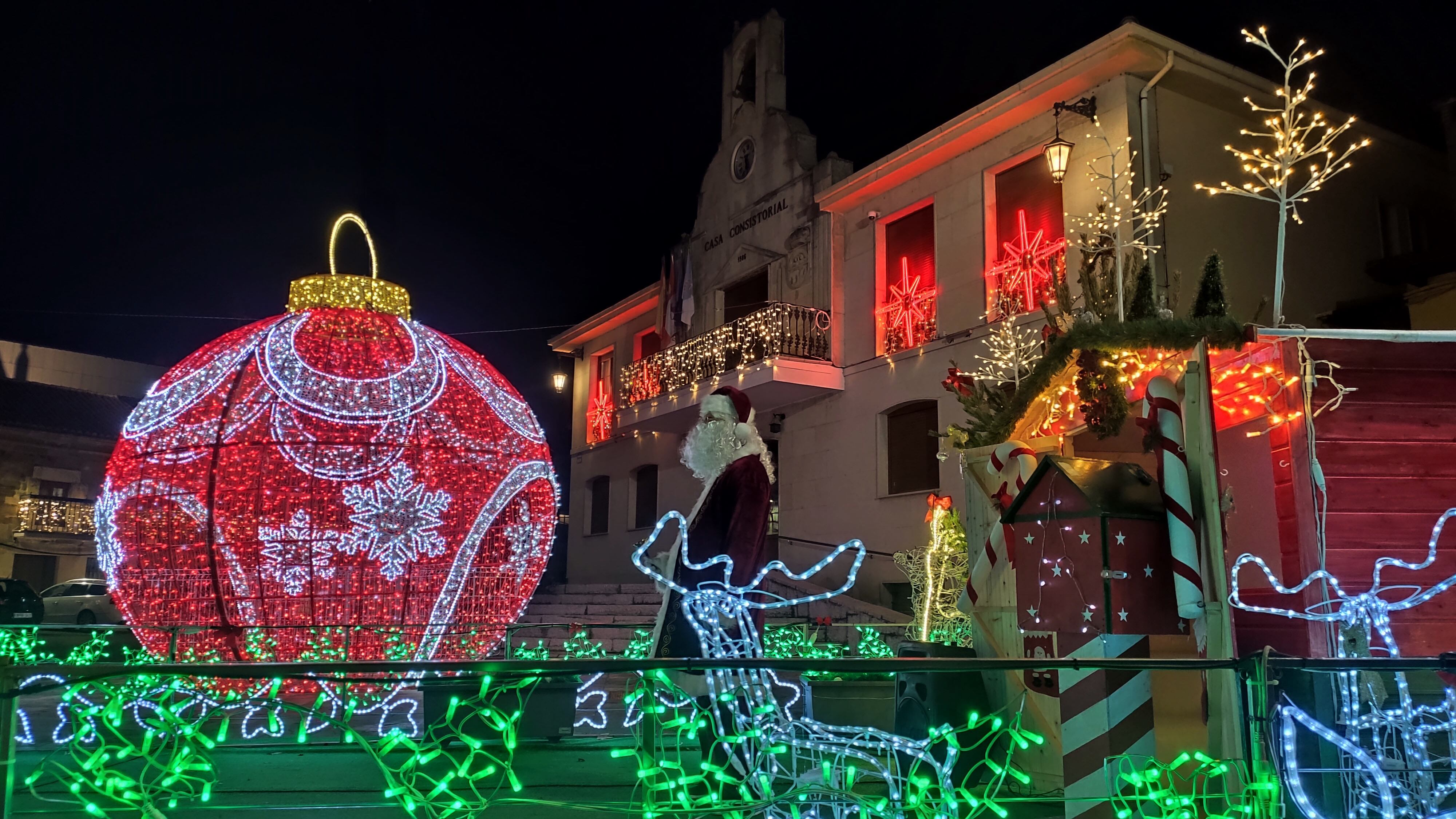 Papá Noel instalará desde este viernes su casa en Velilla del Río Carrión