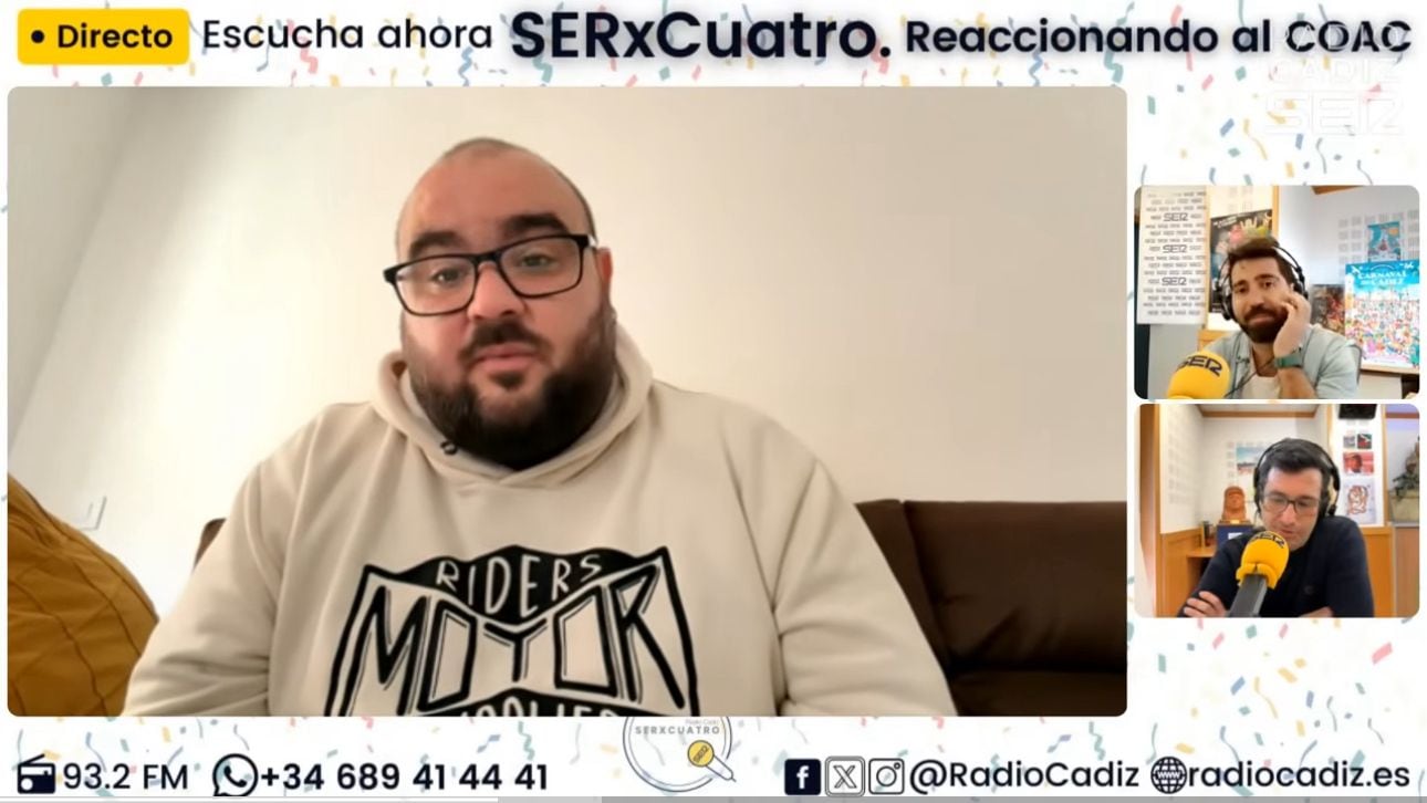Manolín Santander en el Reaccionando de SERxCuatro.