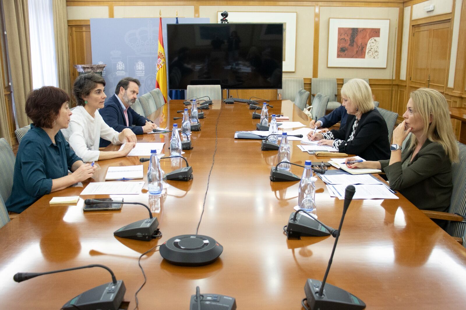 Reunión entre la alcaldesa de Jerez y la secretaria de Estado