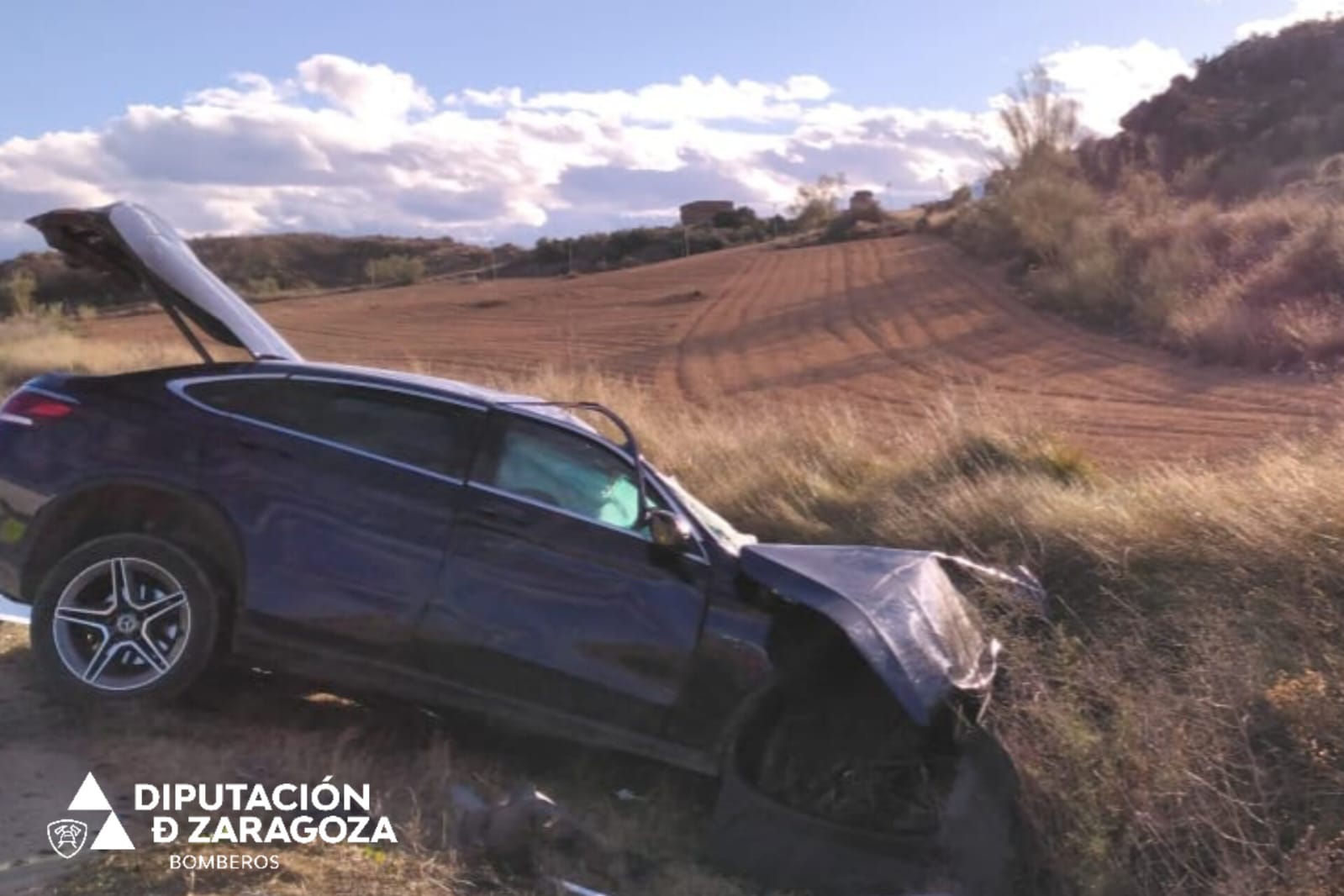 El accidente ha tenido lugar en Caspe (Zaragoza)