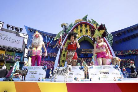 Ganadores del carnaval canino 2019.