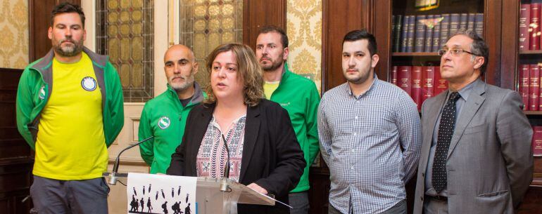 Rocío Fraga, concejala de la Marea