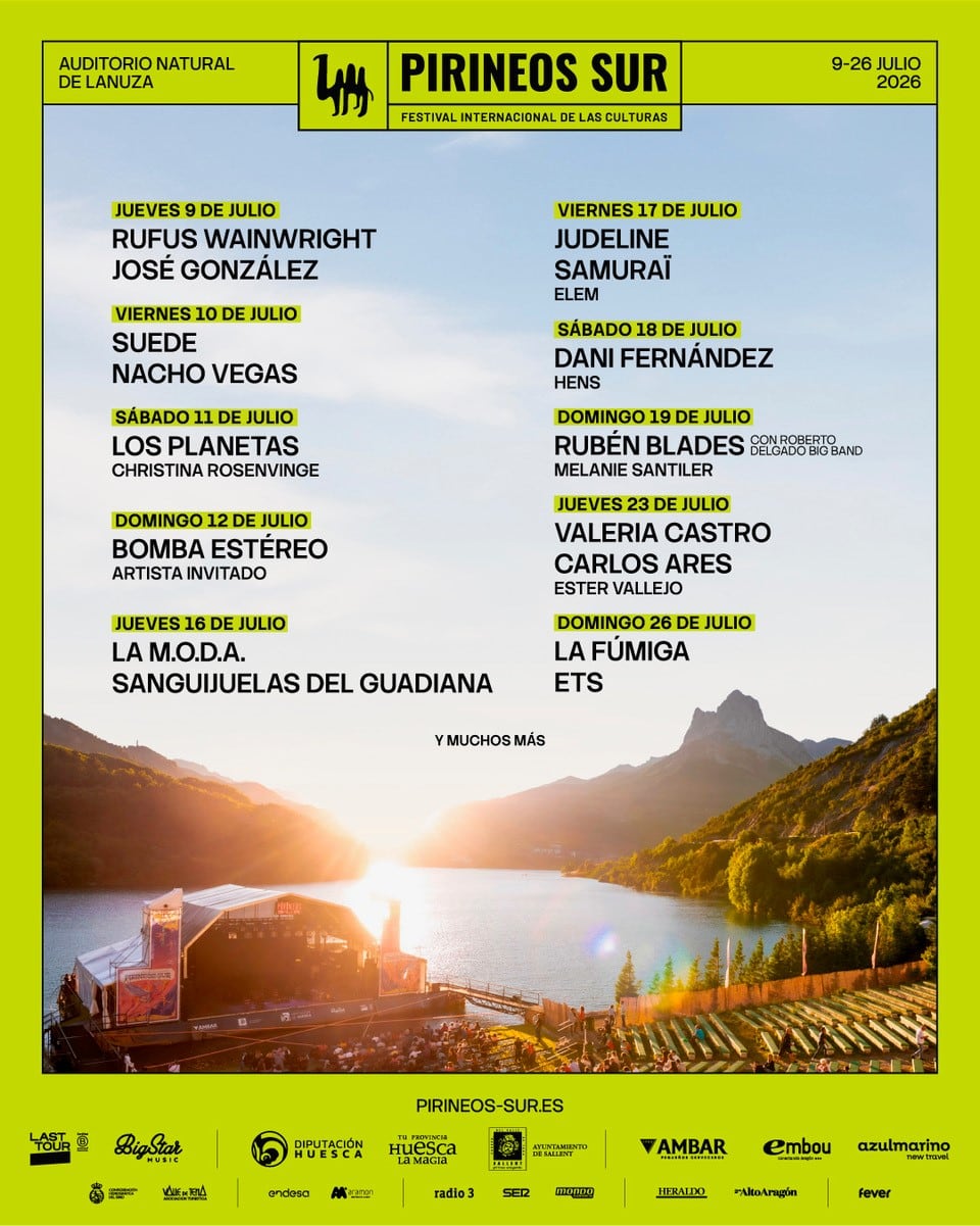 Cartel Pirineos Sur 2026