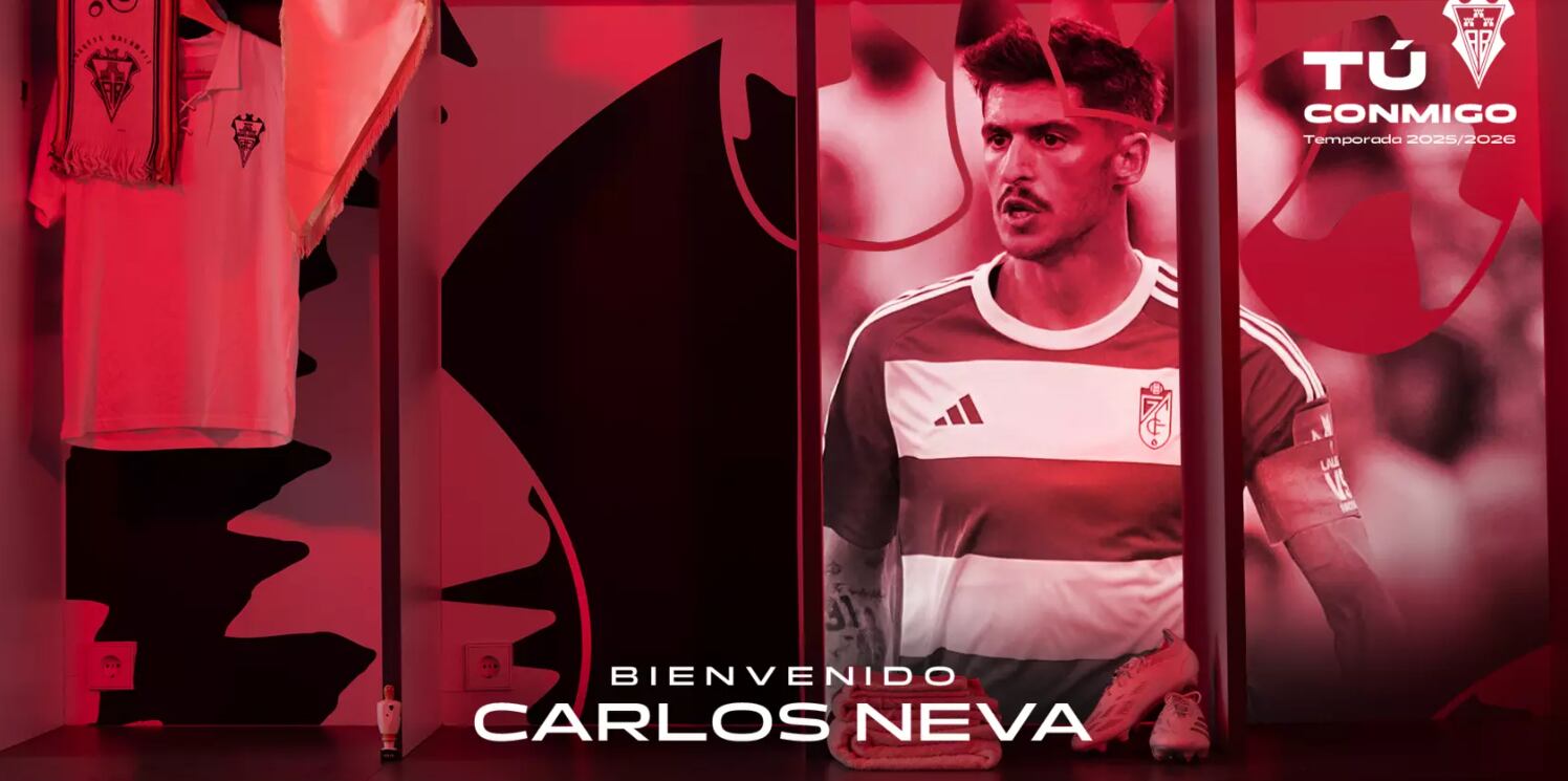 Carlos Neva ficha por el Albacete Balompié.