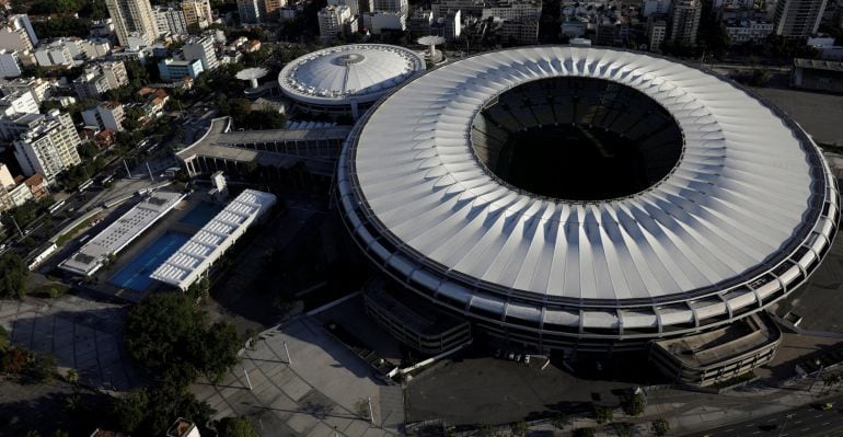 El estadio de Maracaná visto desde arriba el pasado 1 de agosto