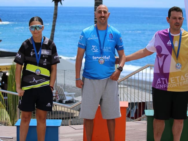 Victoria Velázquez tras ganar el Acuatlón Los Llanos – La Palma Viva.