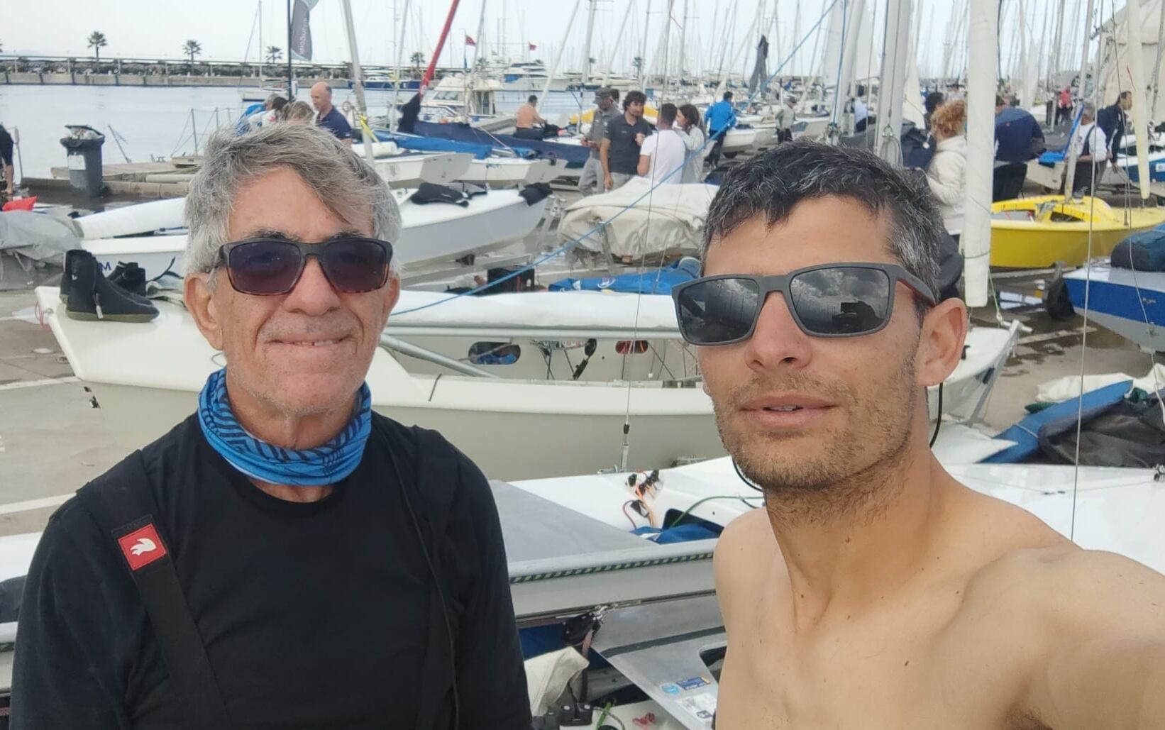 Pedro Ferrer y Yaimur Hernández en Valencia.