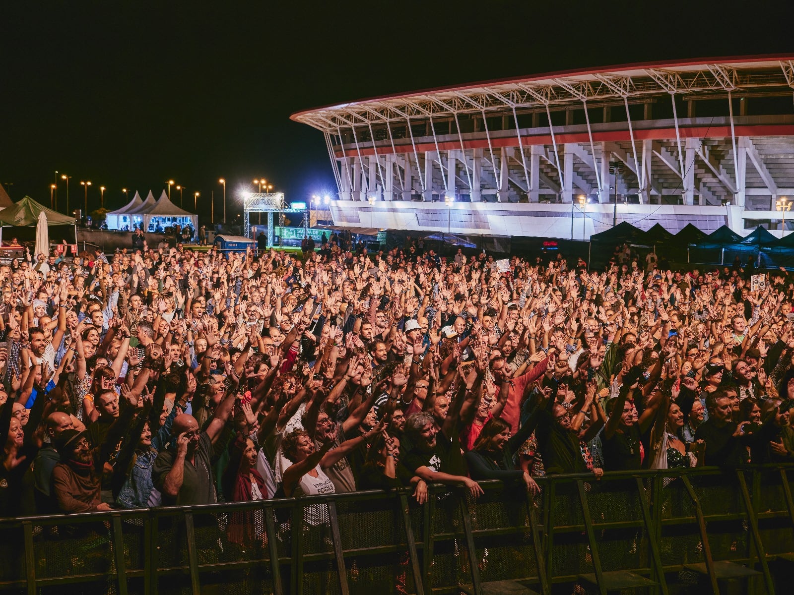 Espacio Nueva Condomina durante un concierto el 29 de septiembre