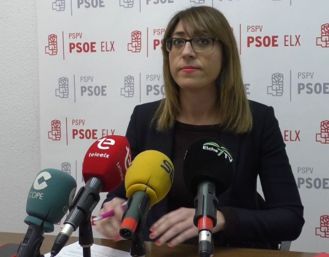 Patricia Maciá, portavoz del grupo municipal del PSOE