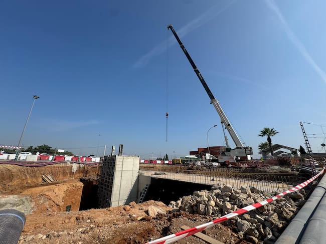 Obras de reparación de la estación València Sud de Metro València