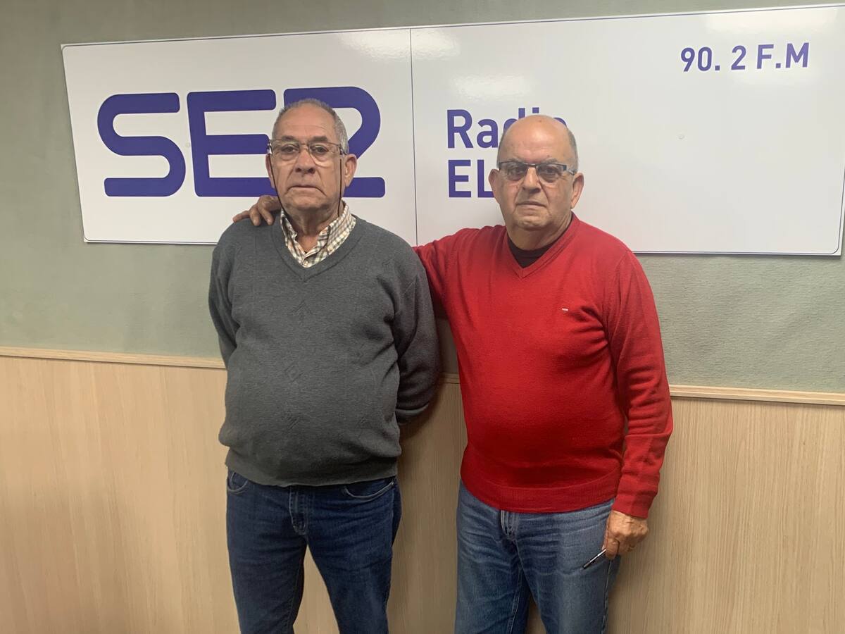 Elías Bernabé y Julián Antillaque, historia viva de la U. D. Petrelense