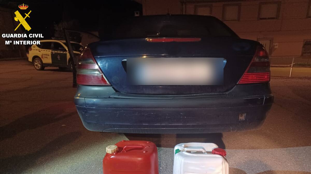 Dos detenidos por robar gasóleo en distintas explotaciones de Valencia de Don Juan